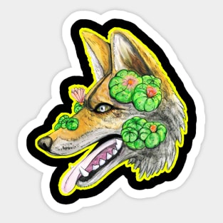 Peyote Coyote Sticker